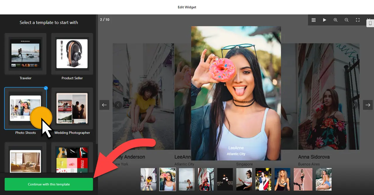 Free Photo Gallery Widget Generator: Display Image Gallery on Your Website
