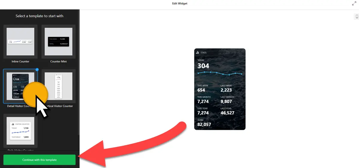 Free Website Visitor Counter Widget Generator: Show Number of  Visitors on Your Website