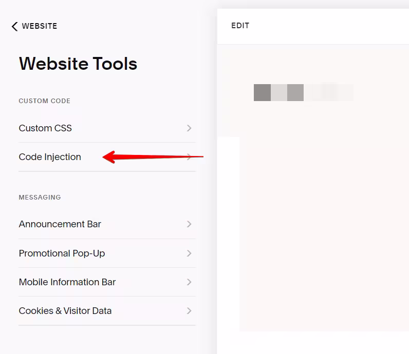 Squarespace website tools